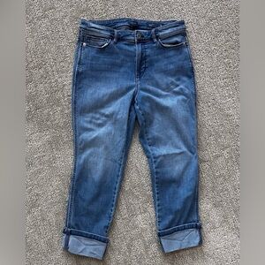 J. Jill Denim High-Rise Cropped Pants